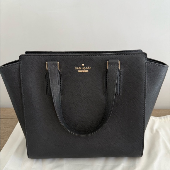 kate spade Handbags - Kate Spade Elegant Black Satchel